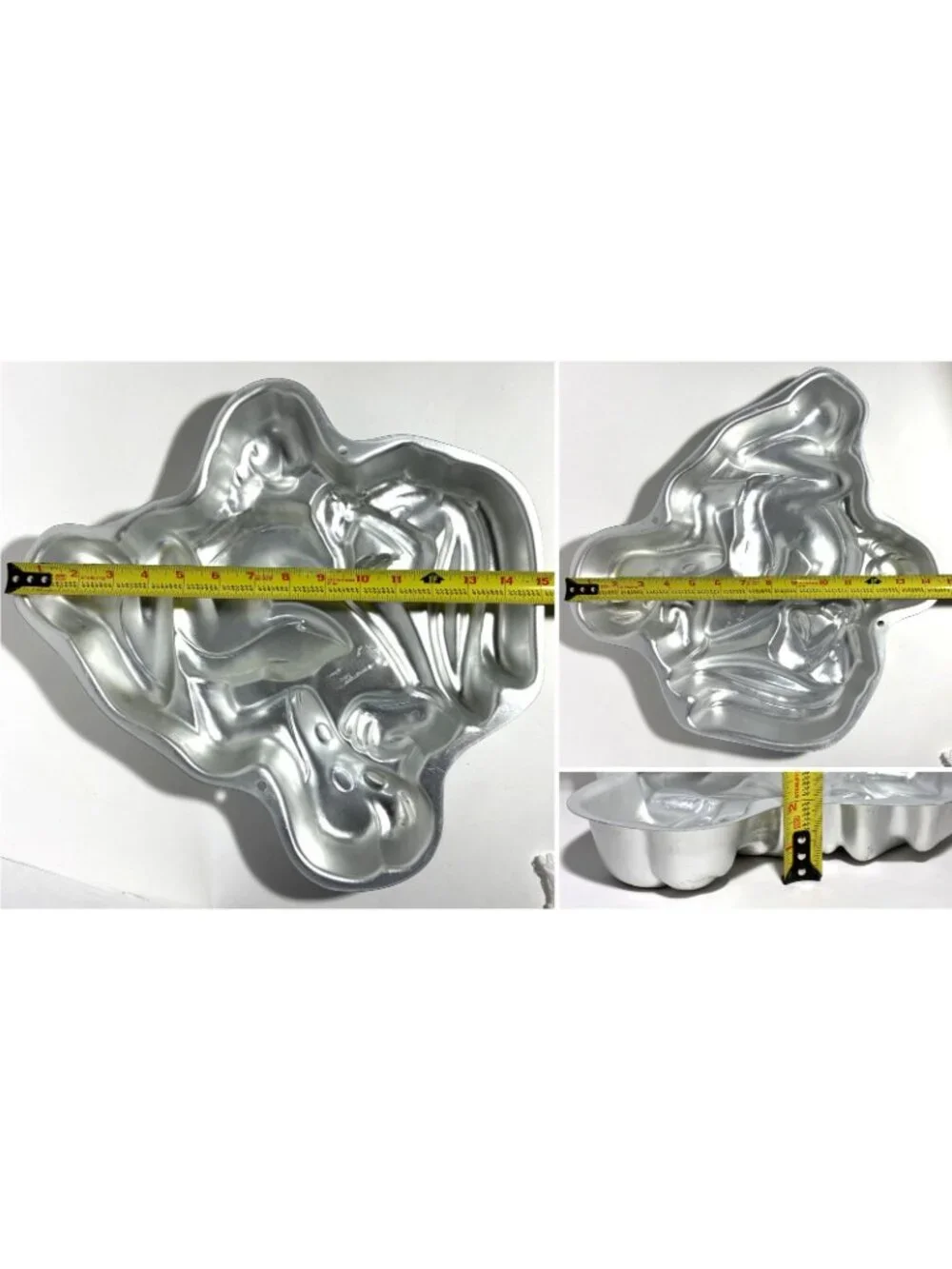 Wilton Bugs Bunny Running Looney Tunes Cake Pan Mold #2105-3200 Aluminum 1996